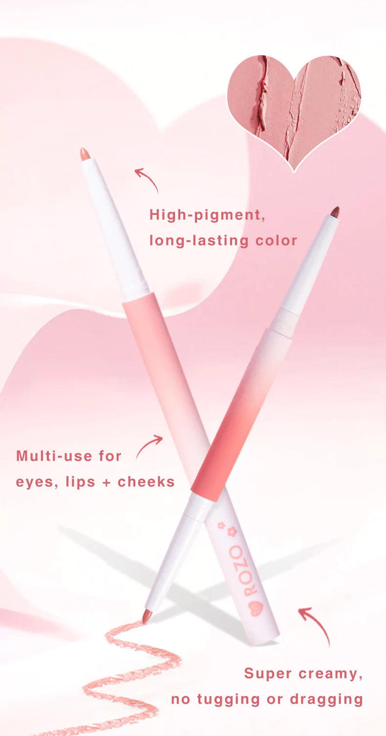 ROZO Double-Headed Longwear Lip Liner Pencil